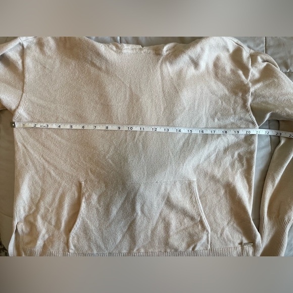 Glyder Women’s Beige Hooded Sweater - Picture 4 of 4